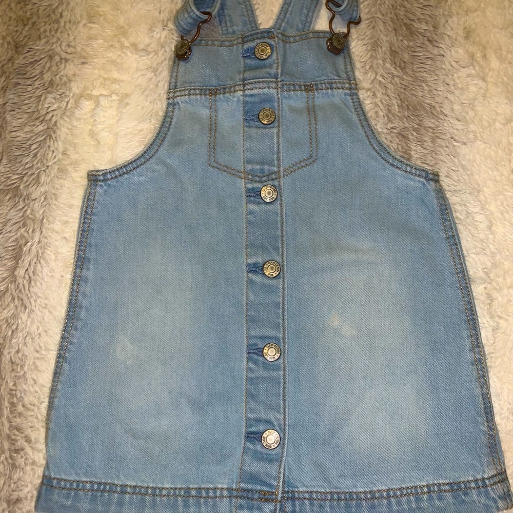 Gap Toddler Girl Overall Denim Dress